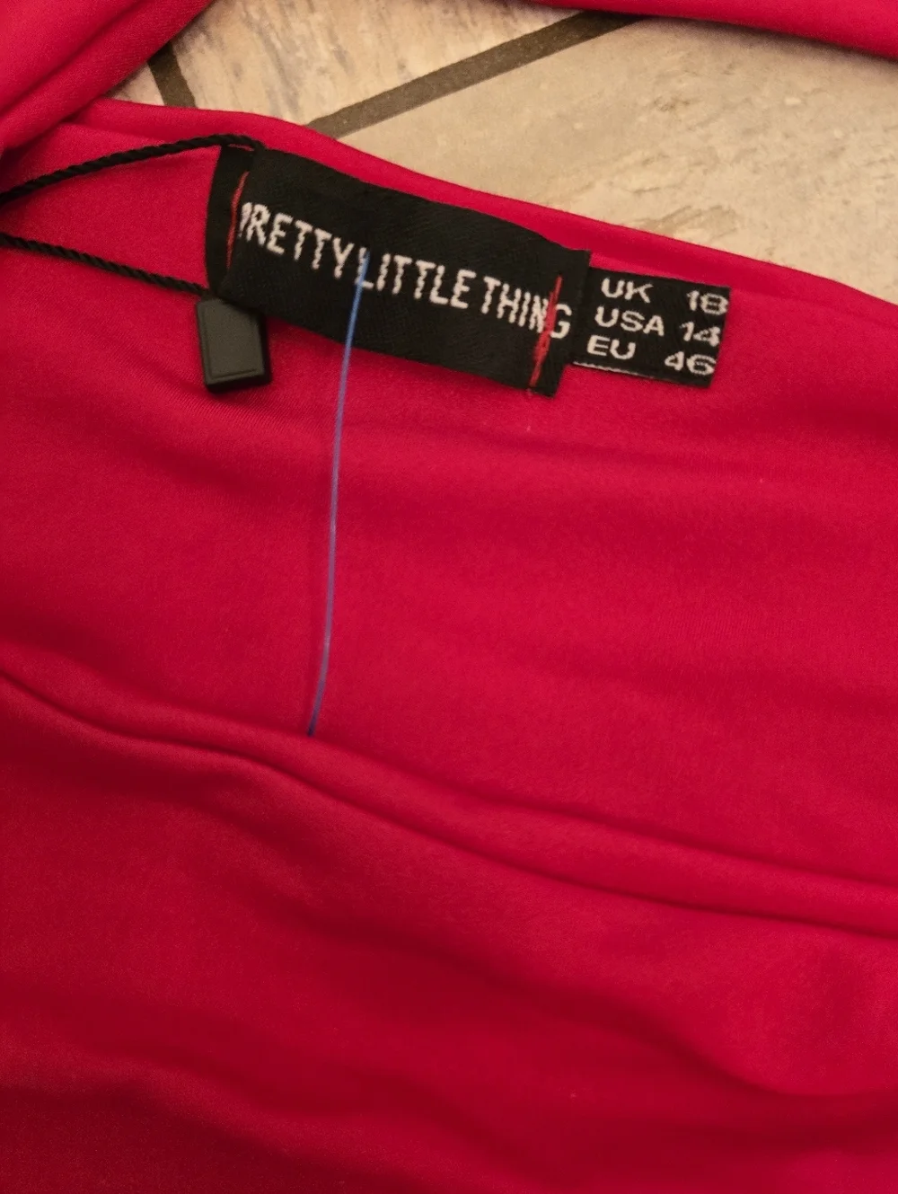 NWT! Pretty Little Things Red Halter Cutout One-Piece Swimsuit - Women Swim